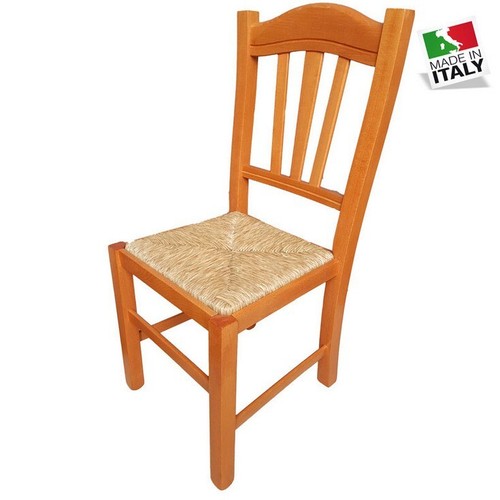 Sedia silvana legno paglia - silvana,