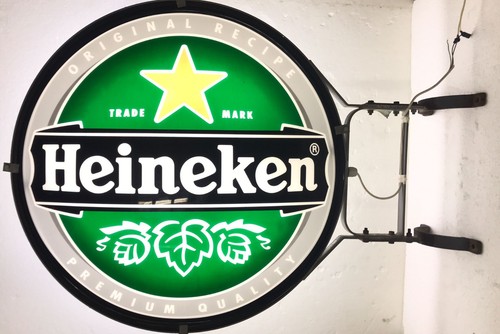 Insegna birra heineken - birra,