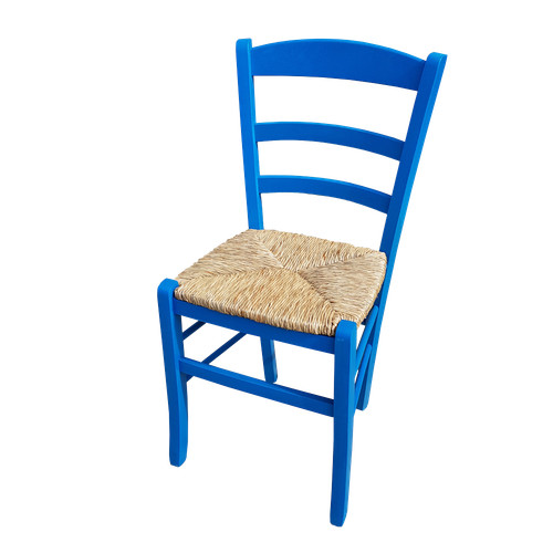 Sedia paesana legno - sedia, paglia