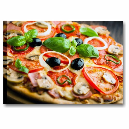 Pizza quadro tela stampa - quadro,