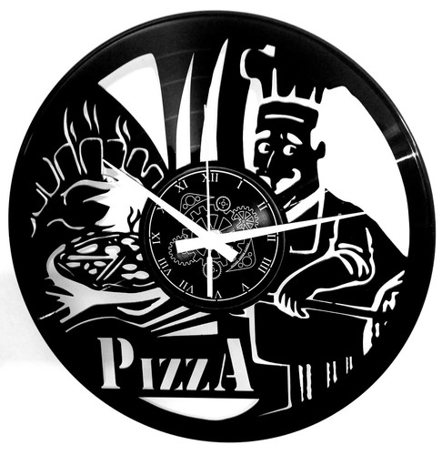 Orologio parete vinile - da, in