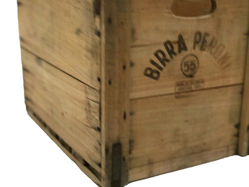 Cassa legno vintage birra - vintage,
